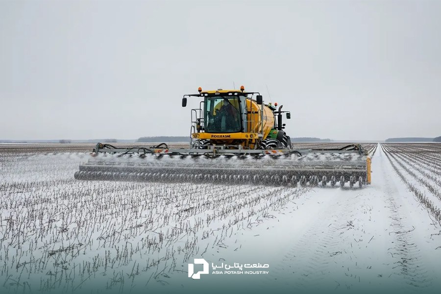 کوددهی زمستانه یونجه برای تضمین رشد در بهار